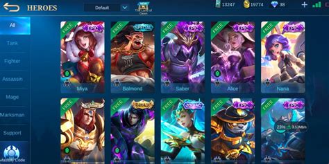 All Collector Skins In Mobile Legends: Bang Bang .